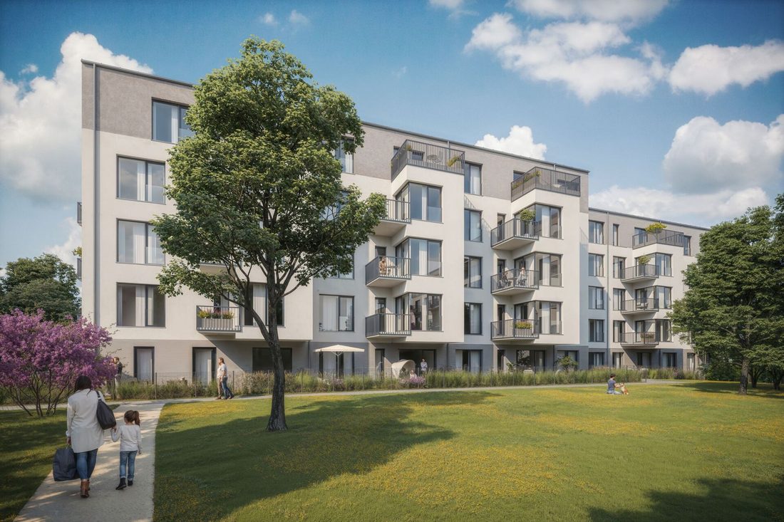 Vizualizace architekta, druhá etapa Verde Slaný